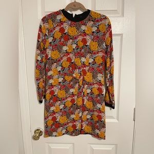 TRF Collection Floral mini dress size L